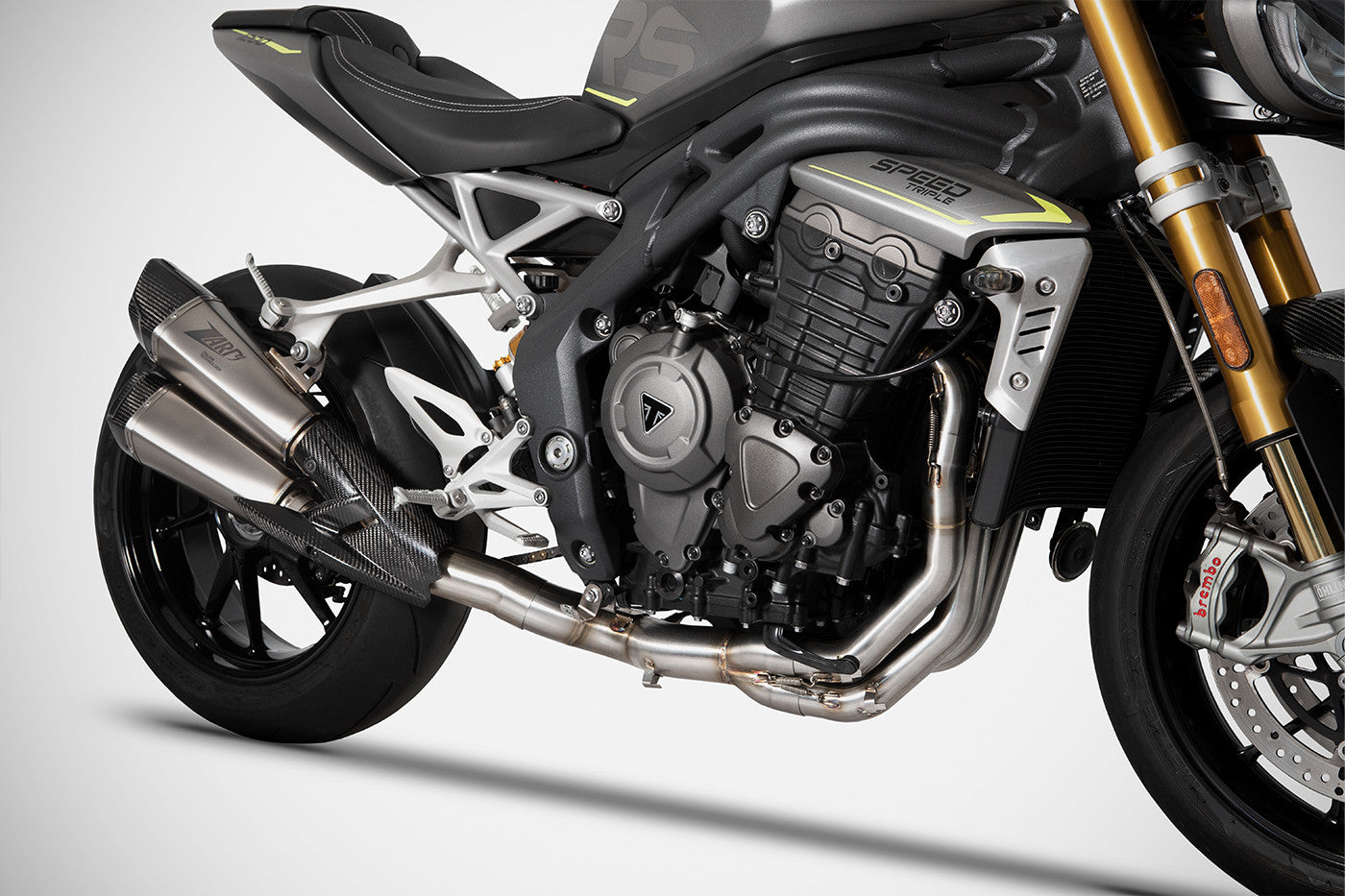 ZARD Exhaust Link Pipe Triumph Speed Triple 1200 Rs/Rr 2021-2023 - Adventure Parts