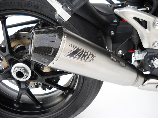ZARD Exhaust Slip-On Triumph Speed Triple 1050 2011-2013 - Adventure Parts