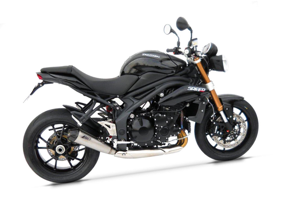 ZARD Exhaust Slip-On Triumph Speed Triple 1050 2011-2013 - Adventure Parts