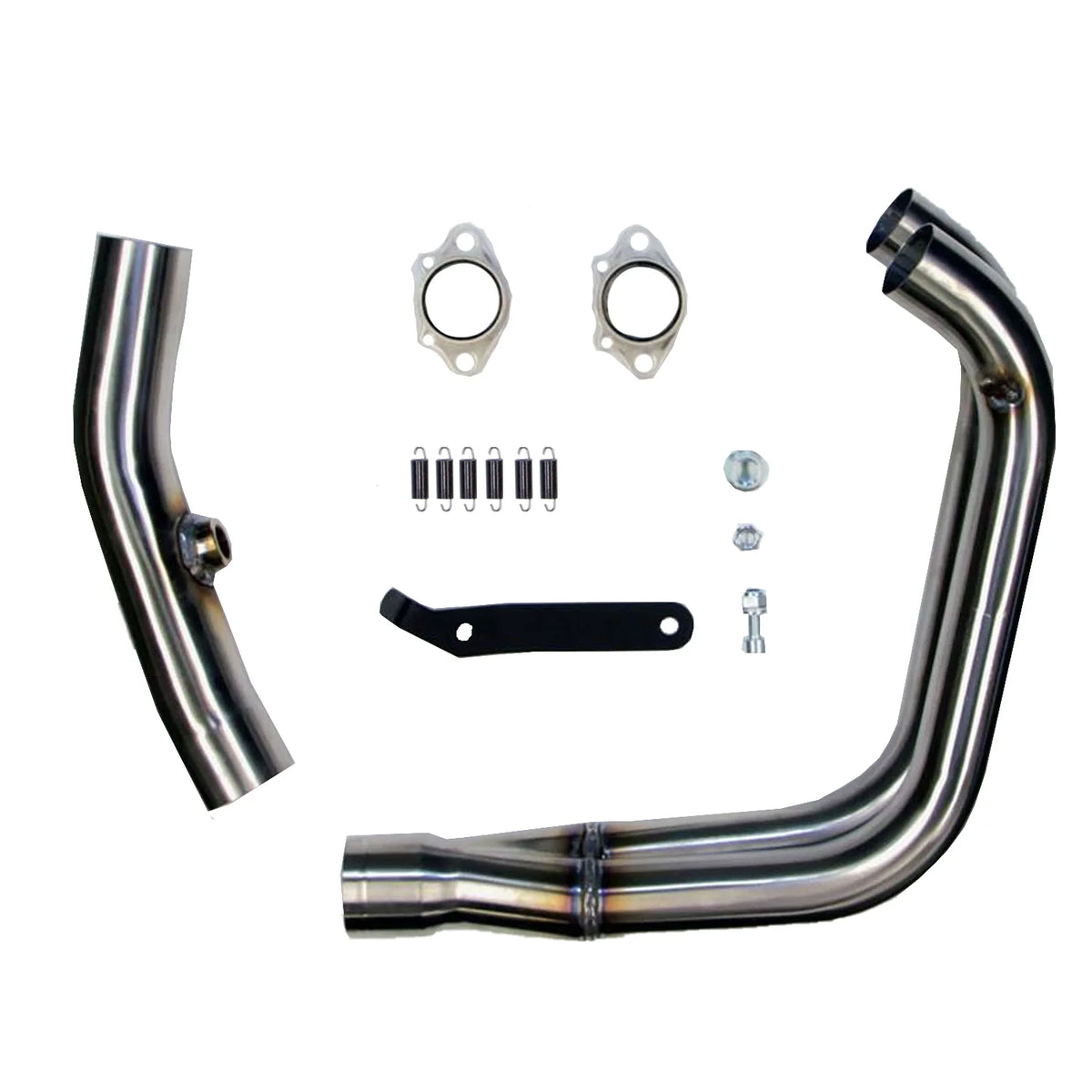 Hindle Megaphone Front Section w/ Bracket Yamaha YZF-R3 / MT-03 2015-2026