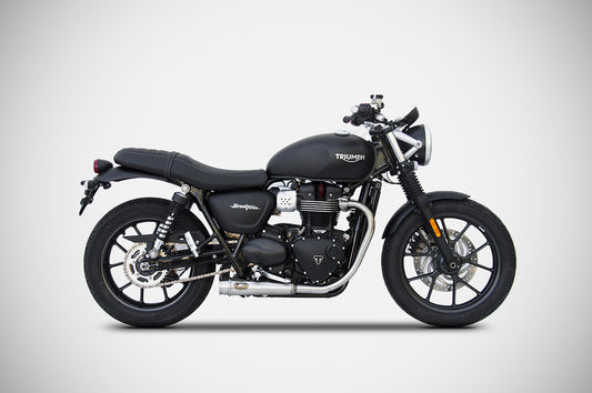 ZARD Slip-Ons Triumph Street Twin 900 Exhaust 2016-2020 - Adventure Parts