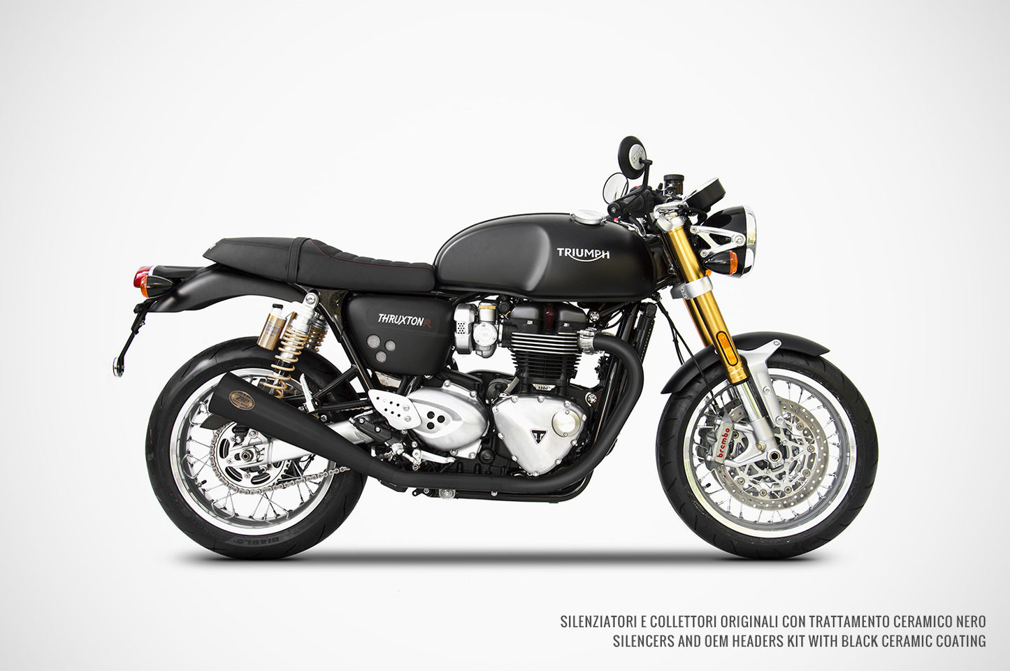 ZARD Slip-Ons Triumph Thruxton-R 1200 Exhaust 2017-2020