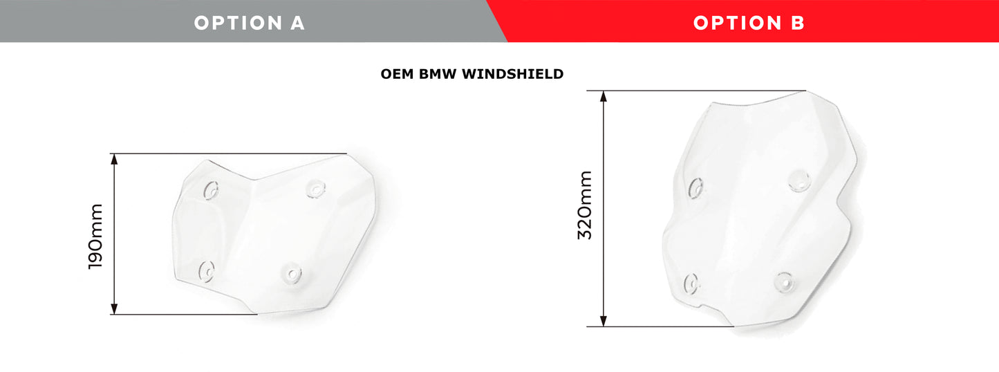 Puig Touring Windscreen BMW F750GS/F850GS 2018-2024 - Adventure Parts