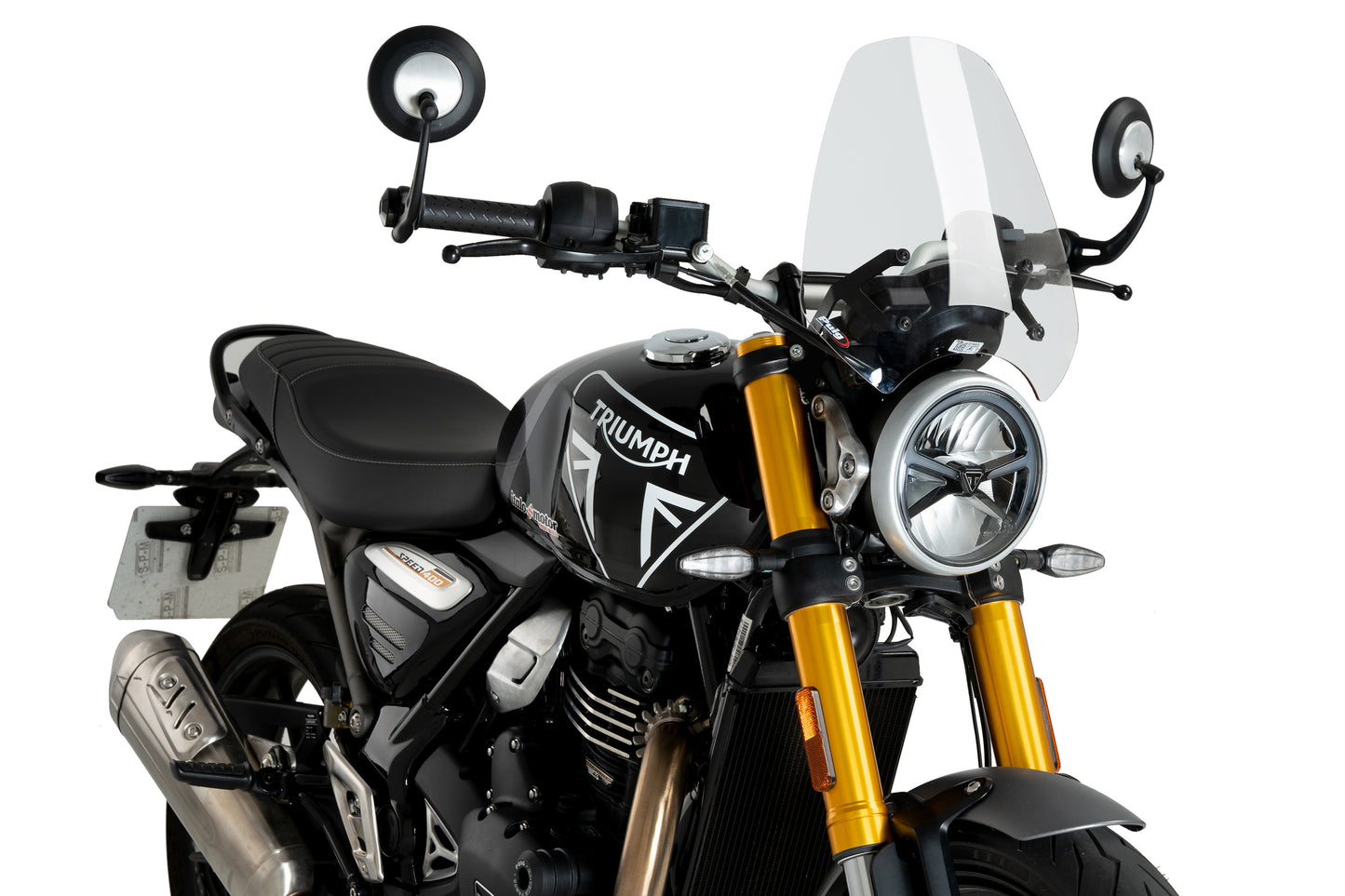 Puig New Generation Windscreen Triumph Scrambler 400X 2024-2025