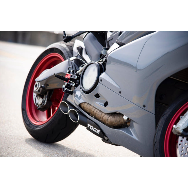 Toce Double Down Slip-On Exhaust Ducati 899 Panigale 2016-2019 - Adventure Parts