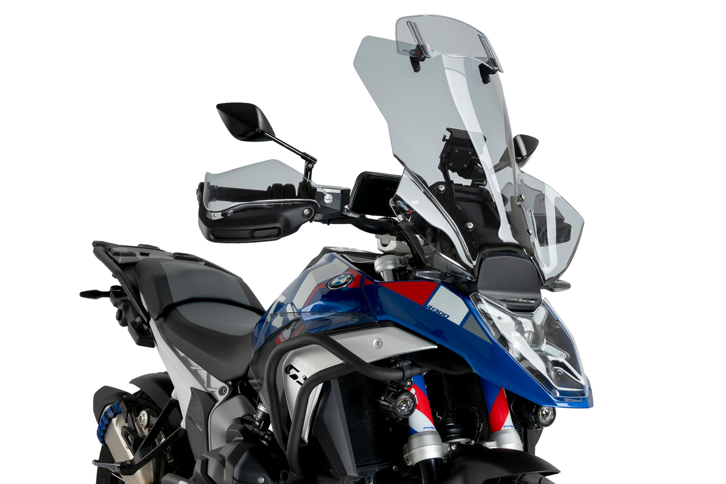 Puig Touring Plus Windshield with Visor Skid Plate 620x526MM BMW R1300GS 2023-2025*