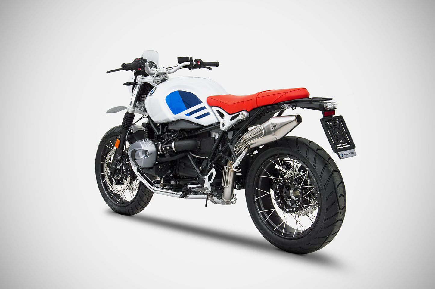 ZARD Exhaust Slip-On "R80" Bmw R Nine T Urban G/S 2017-2020