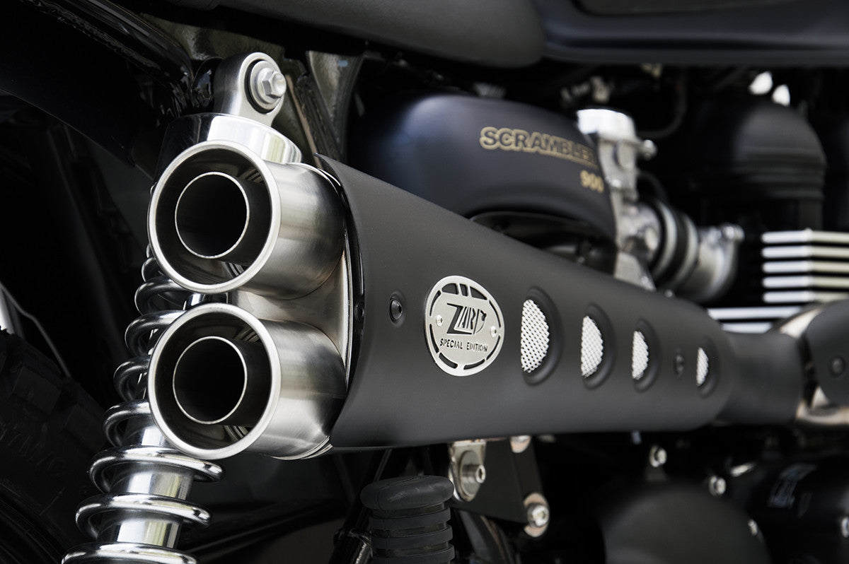 ZARD Exhaust "Special" High Injection Full Kit Triumph Scrambler 900 2008-2016