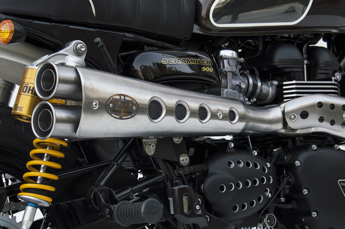 ZARD Exhaust "Special" High Injection Full Kit Triumph Scrambler 900 2008-2016