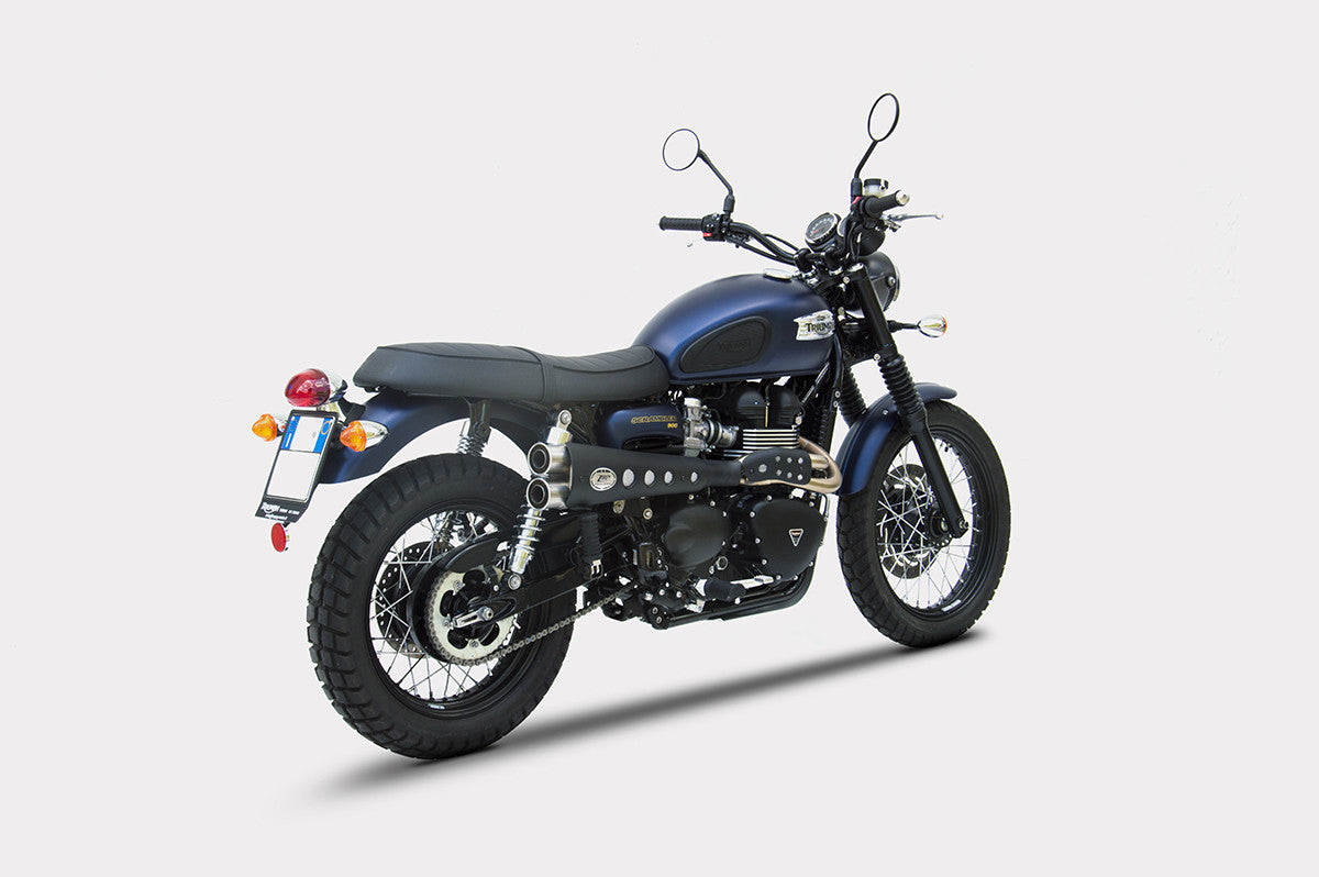 ZARD Exhaust "Special" High Injection Full Kit Triumph Scrambler 900 2008-2016