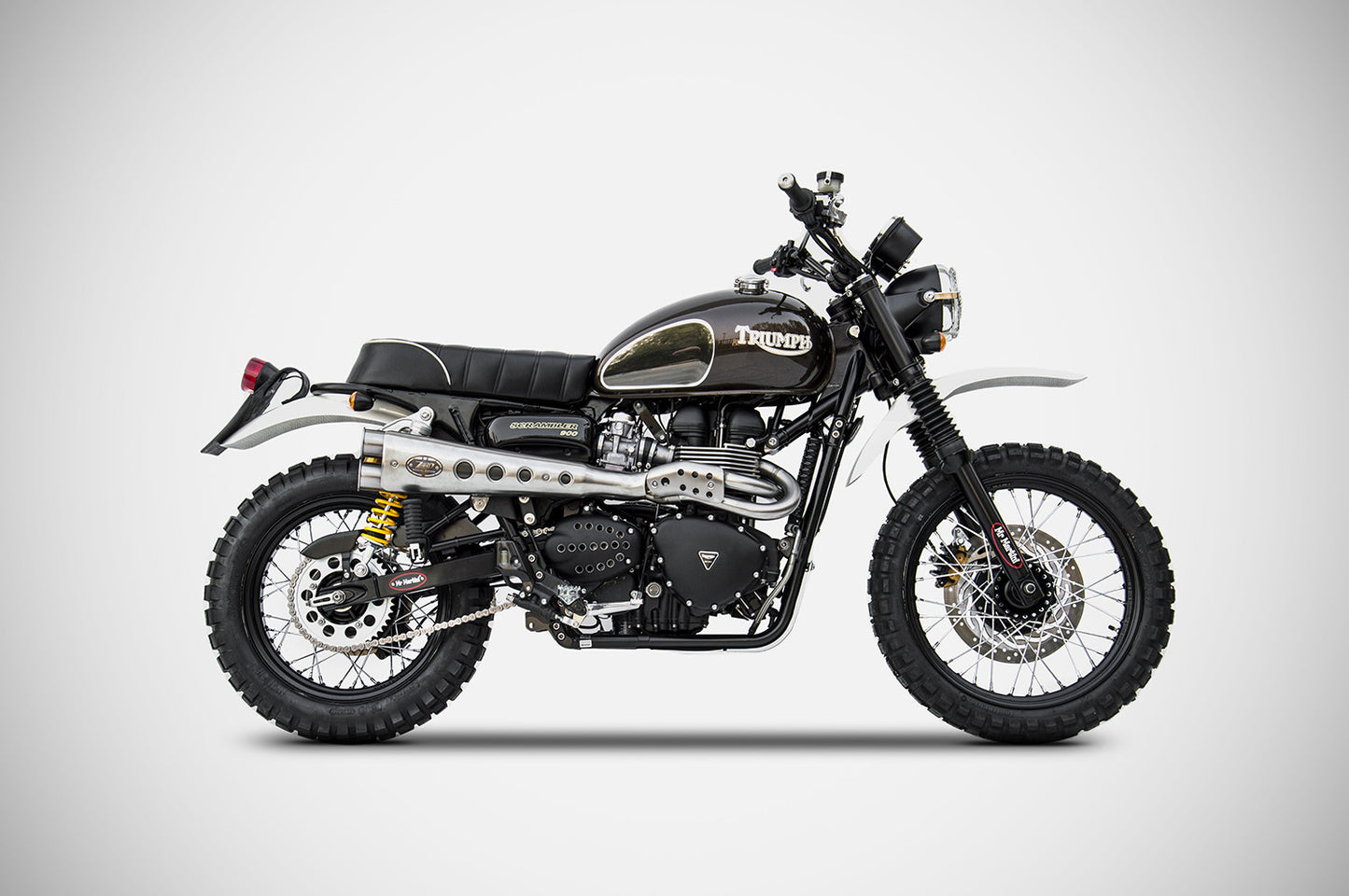 ZARD Exhaust "Special" High Injection Full Kit Triumph Scrambler 900 2008-2016