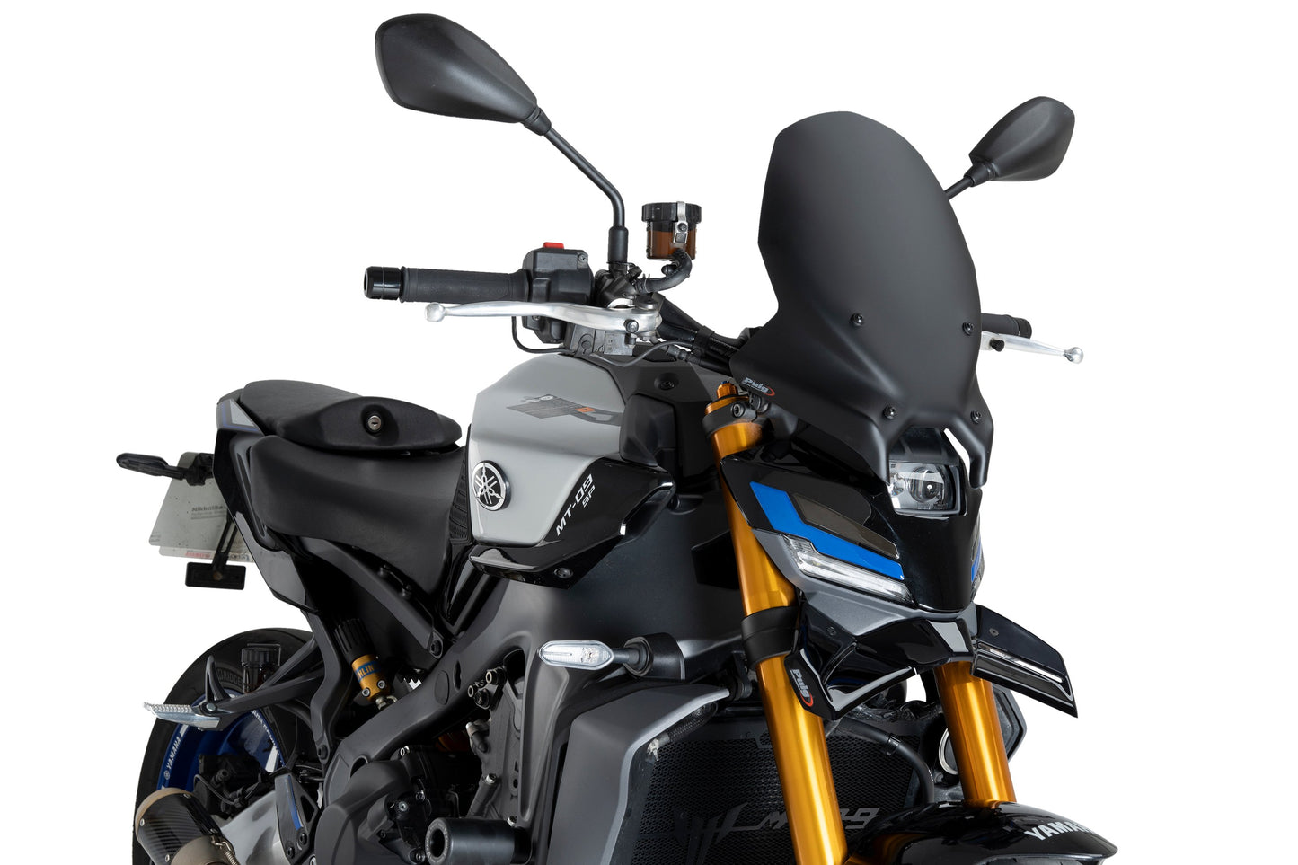 Puig Downforce Naked Front Spoilers Yamaha MT-09, MT-09 SP, MT-09 Y-AMT 2024-2025