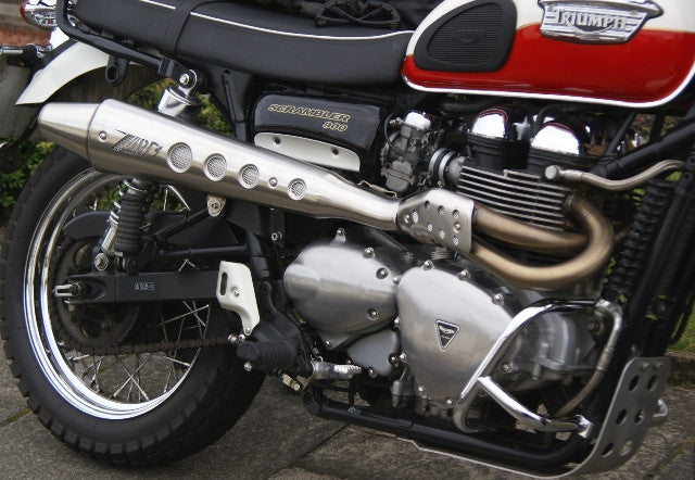 ZARD "Conico" Full Kit High Injection Triumph Scrambler 900 Exhaust 2008-2016