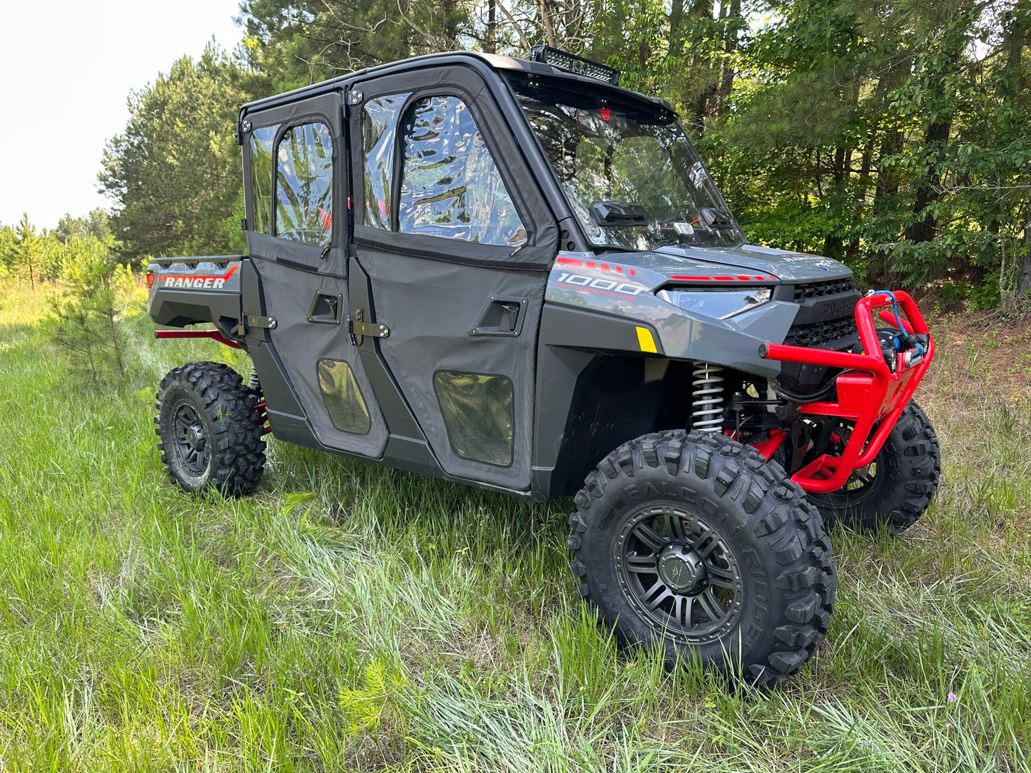 Seizmik Framed Door Kit | FRONT AND REAR- Polaris Ranger 1000 XP Crew - Adventure Parts