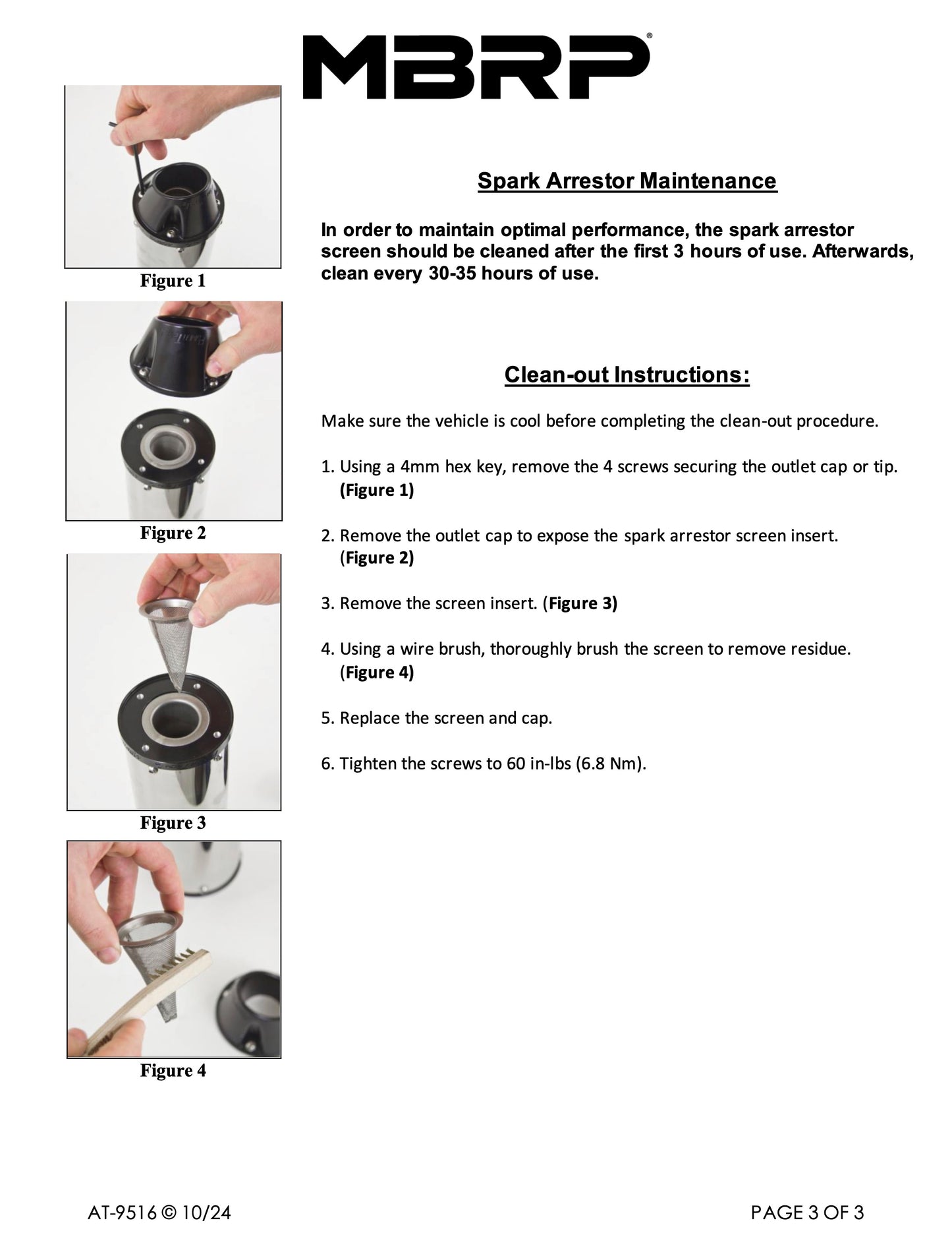 MBRP Stacked Dual Slip-on Performance Series Polaris RZR XP 1000 2014