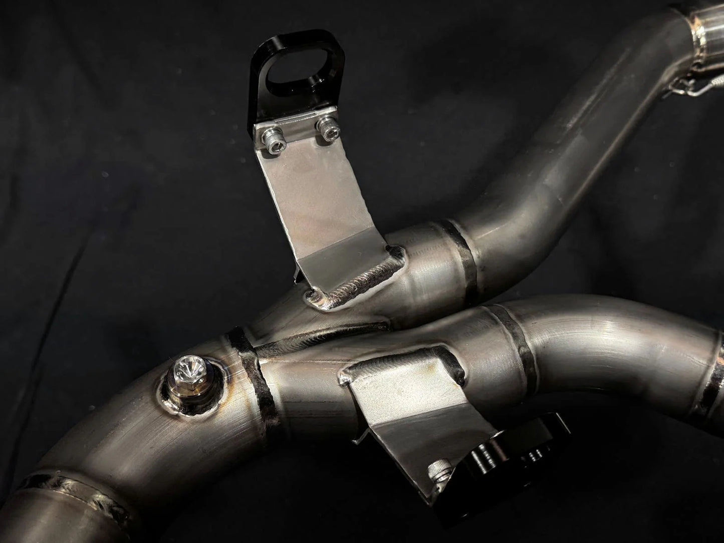Vandemon Full Titanium Exhaust OEM Valve Function BMW R1300GS / GSA 2023-2026 - Adventure Parts