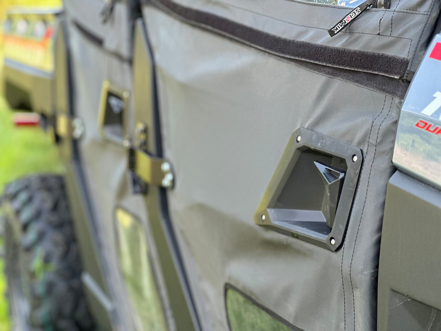 Seizmik Framed Door Kit | FRONT AND REAR- Polaris Ranger 1000 XP Crew - Adventure Parts