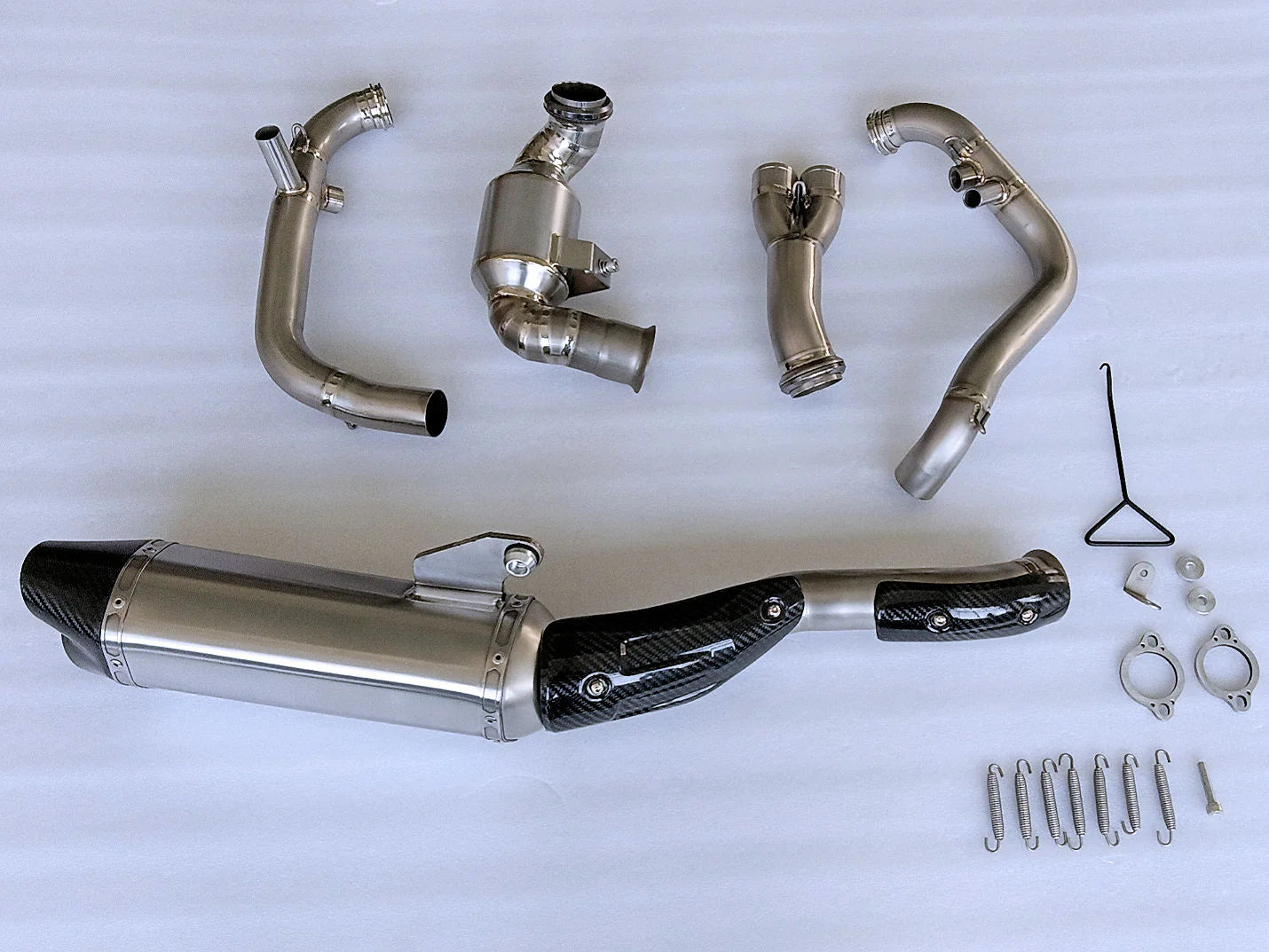 Vandemon Titanium Exhaust System CFMOTO 800MT Adventure - Adventure Parts