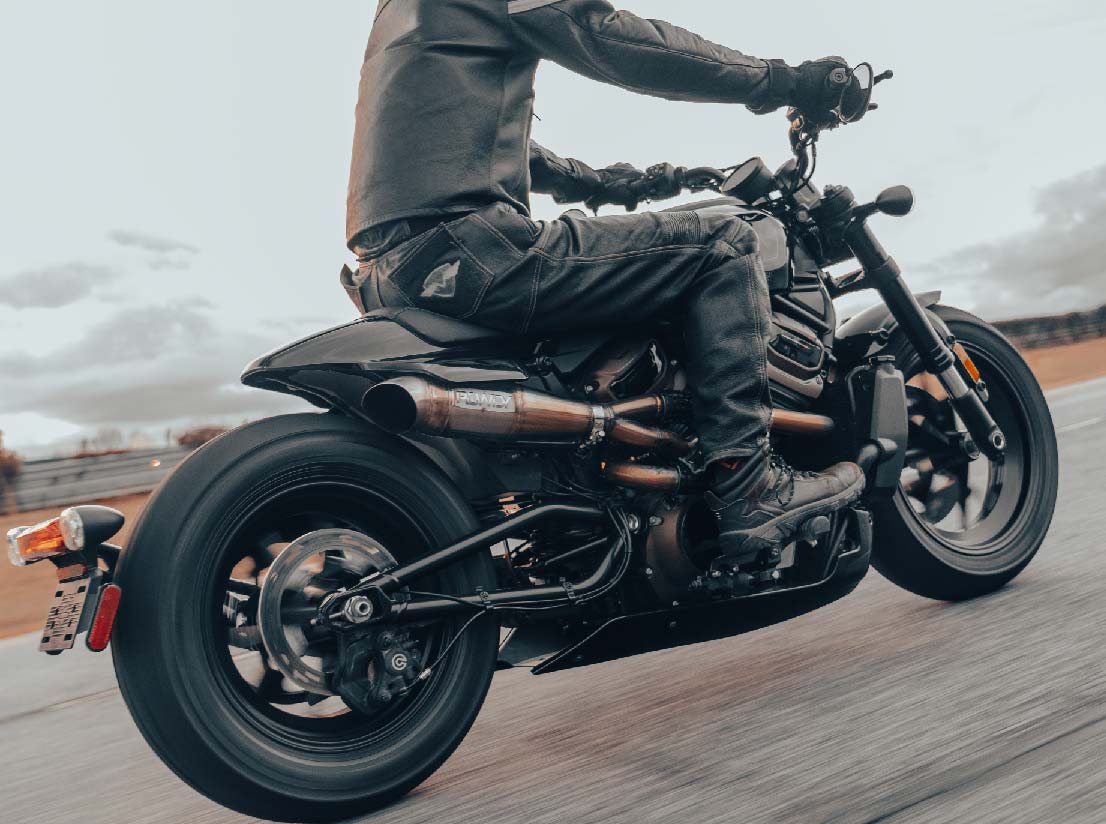 Rowdy Full Exhaust System Harley Davidson Sportster S RH1250 2021-2024