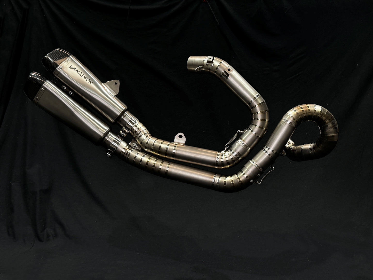 Vandemon Split Pulse Titanium Exhaust System Ducati Diavel 1200 2011-2017