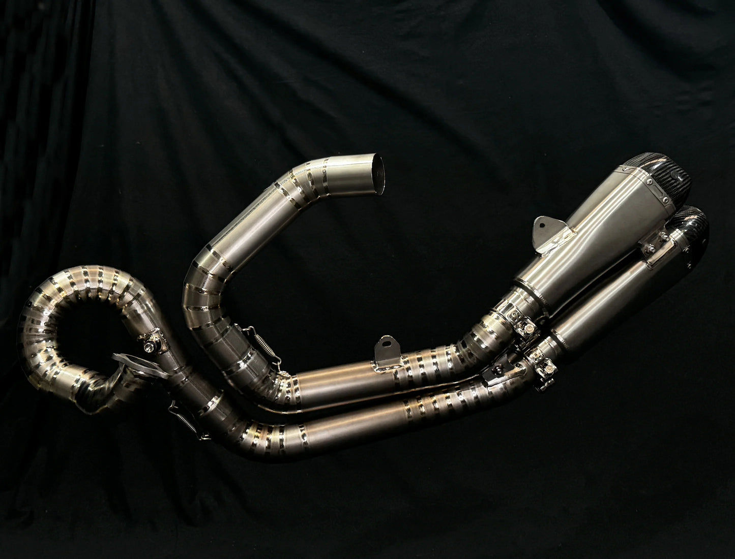 Vandemon Split Pulse Titanium Exhaust System Ducati Diavel 1200 2011-2017