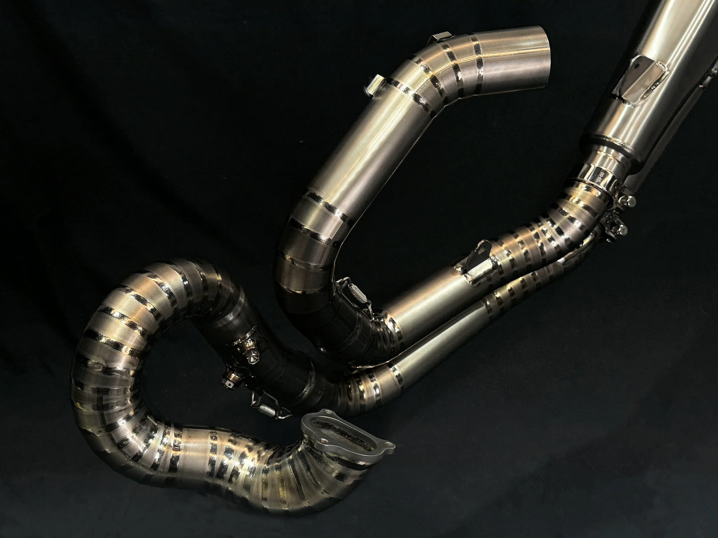 Vandemon Split Pulse Titanium Exhaust System Ducati Diavel 1200 2011-2017