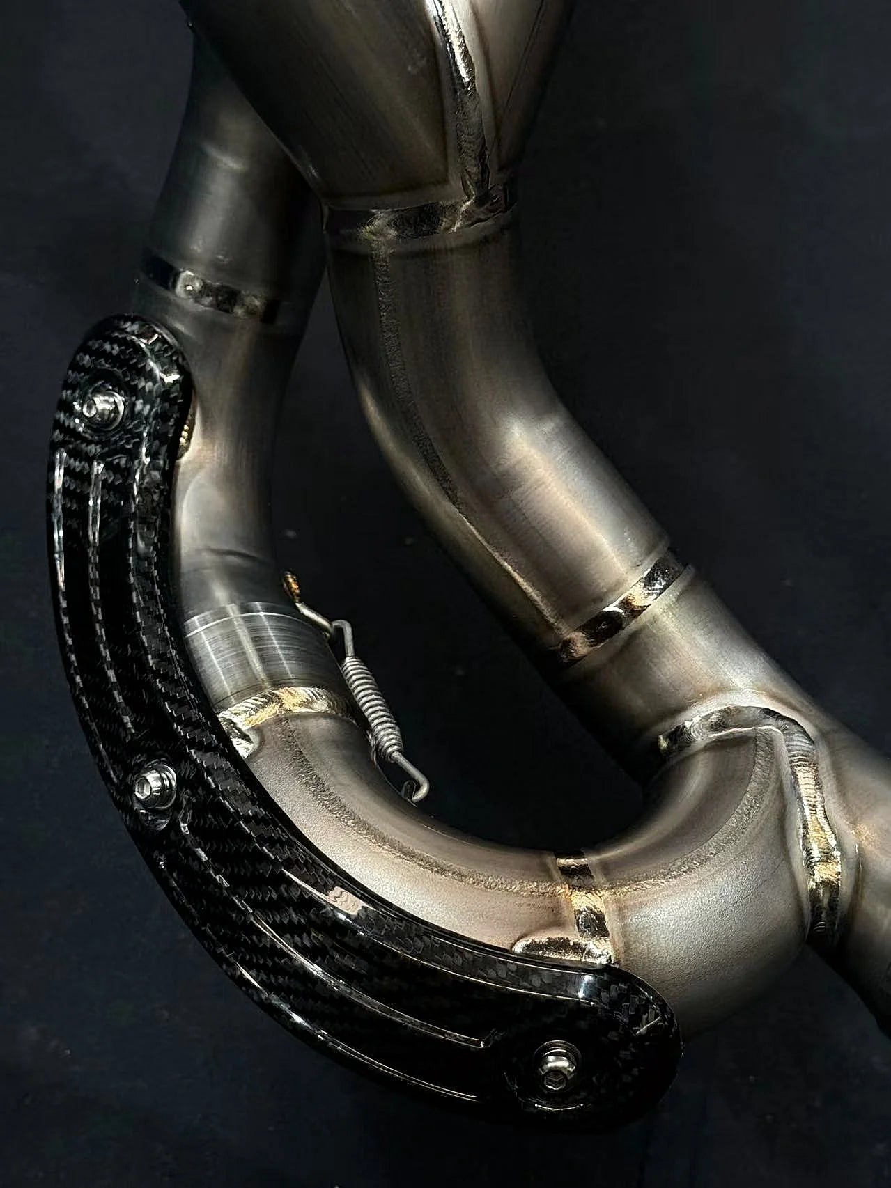 Vandemon High Mount Titanium Exhaust System Ducati Supersport 950 2021-2025 - Adventure Parts