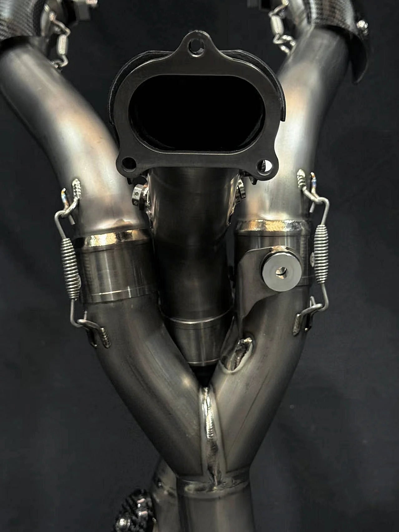 Vandemon High Mount Titanium Exhaust System Ducati Supersport 950 2021-2025 - Adventure Parts