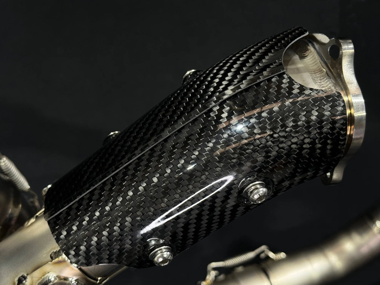 Vandemon High Mount Titanium Exhaust System Ducati Supersport 950 2021-2025 - Adventure Parts