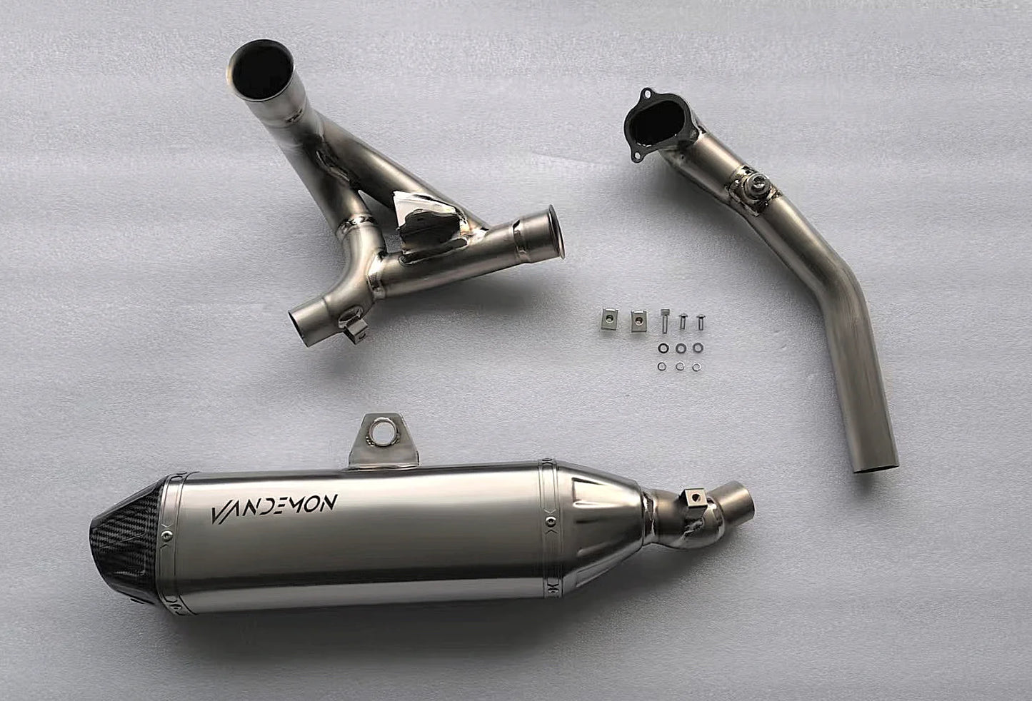 Vandemon Full Titanium Exhaust System Ducati DesertX 2022-2024