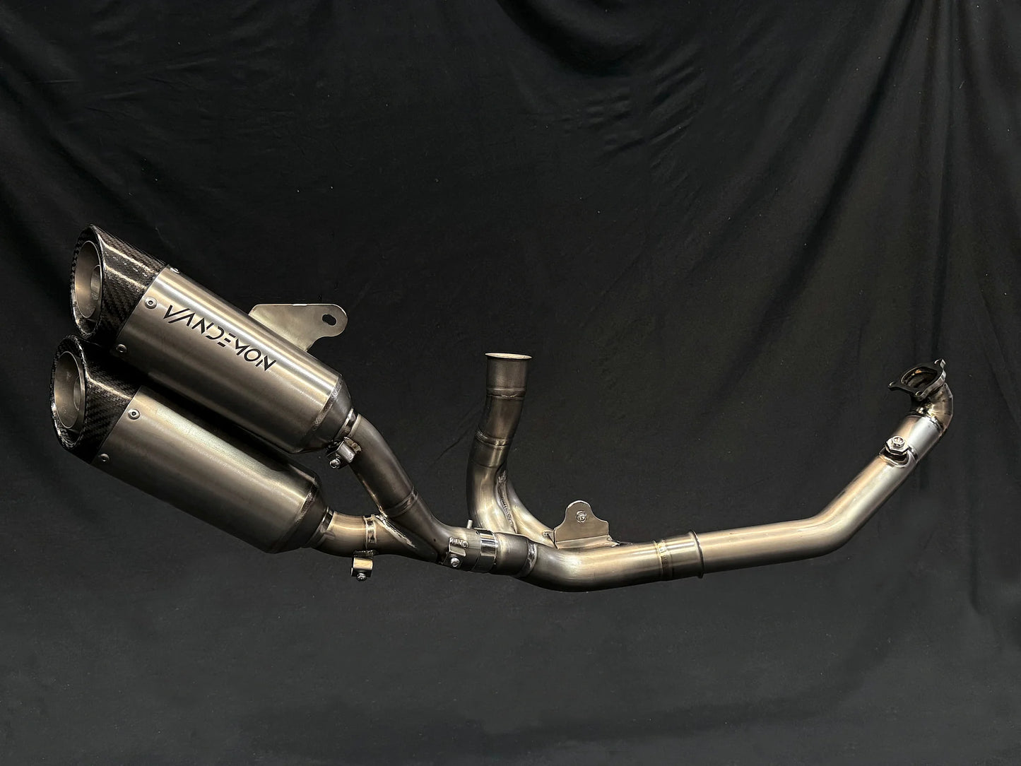 Vandemon Full Titanium Exhaust System Ducati Monster 937 2021-2024 - Adventure Parts