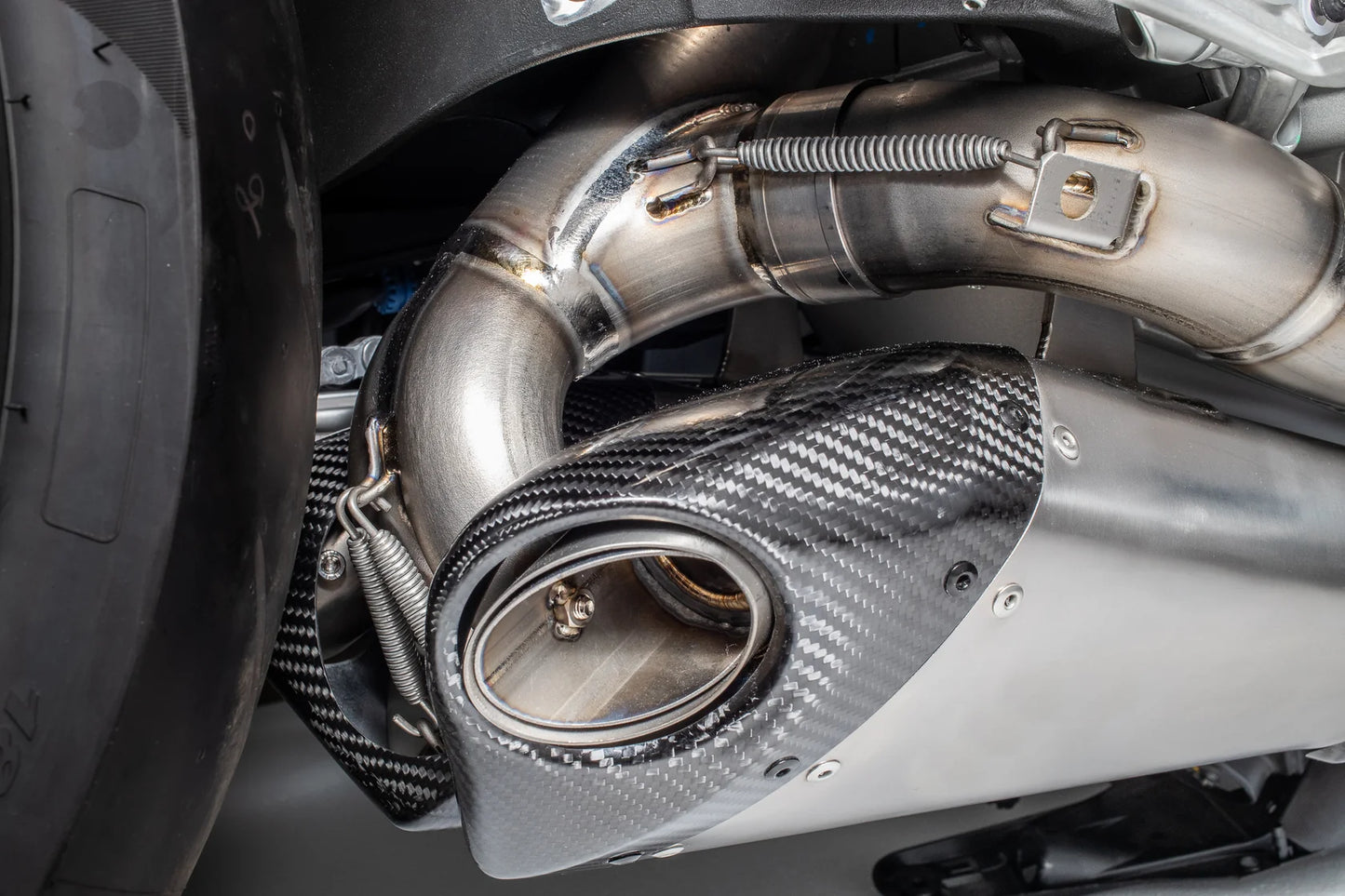 Vandemon Low Mount Mufflers Baffles Ducati Panigale 899, 959, 1199, 1299, V2
