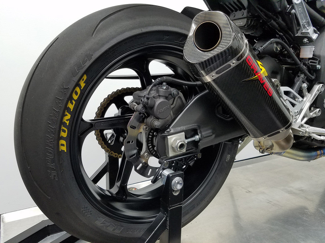 Galespeed Type-GP1S Rear Wheel Black Yamaha YZF R1 FZ10 MT10 2015-2024