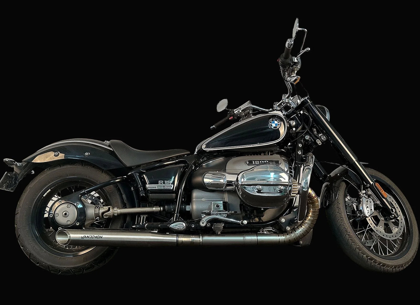 Vandemon Titanium Exhaust System BMW R18 2020-2024 - Adventure Parts