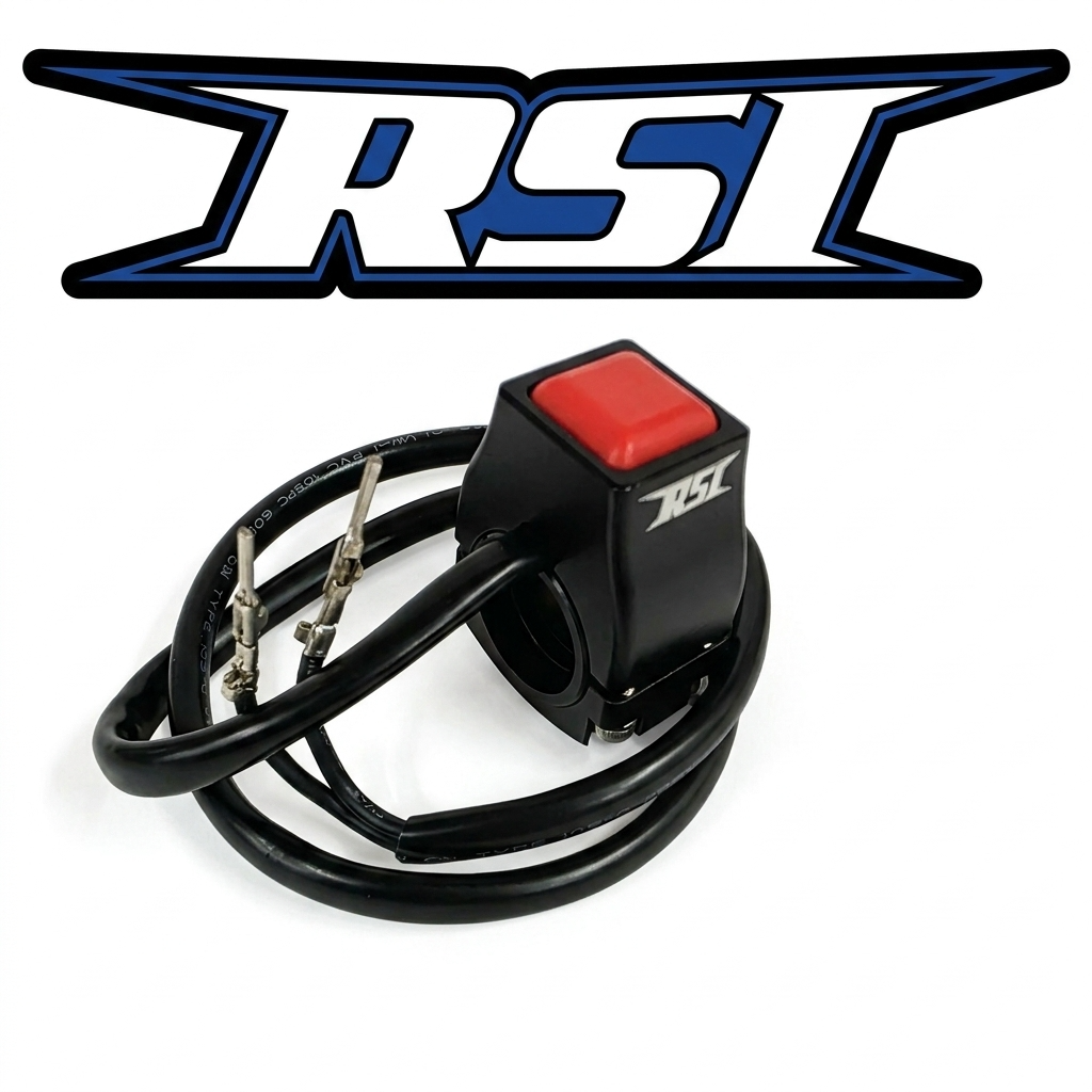 Straightline Performance Billet Aluminum Momentary Engine Kill Switch Ski-Doo 800R 2008-2018