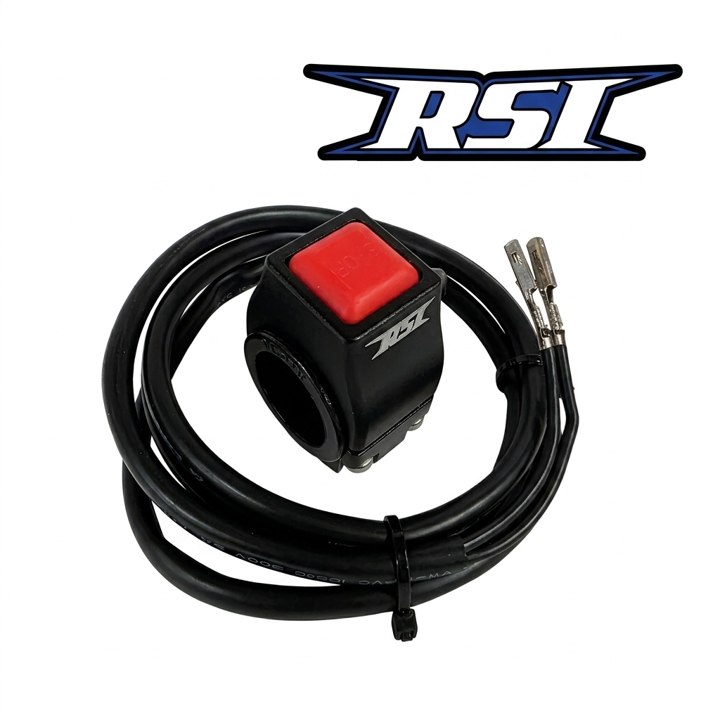 Straightline Performance Billet Aluminum Momentary Engine Kill Switch Ski-Doo 850 E-TEC 2017-2027