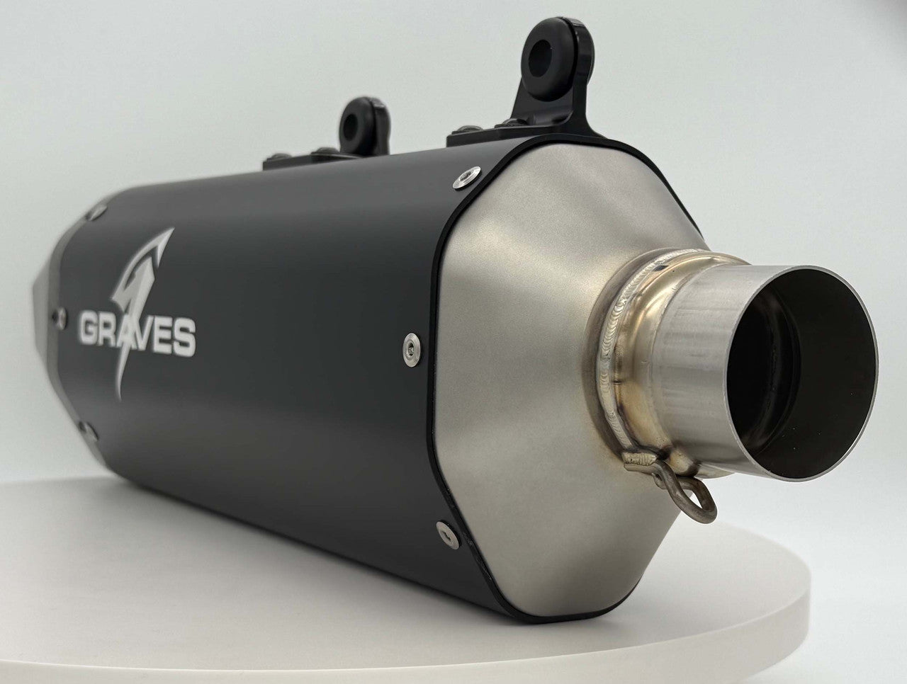 Graves Multi Fitment DualSport Stainless Exhaust-GasGas EC 350F / EC 500F 2024 - Adventure Parts