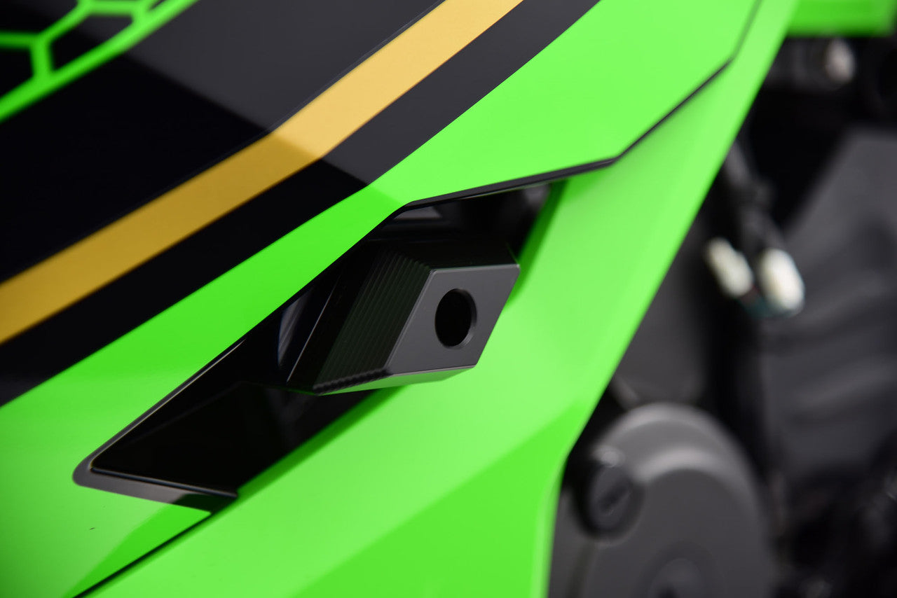 Graves Frame Sliders Kawasaki Ninja 400 2018-2023 + Ninja 500 2024 +