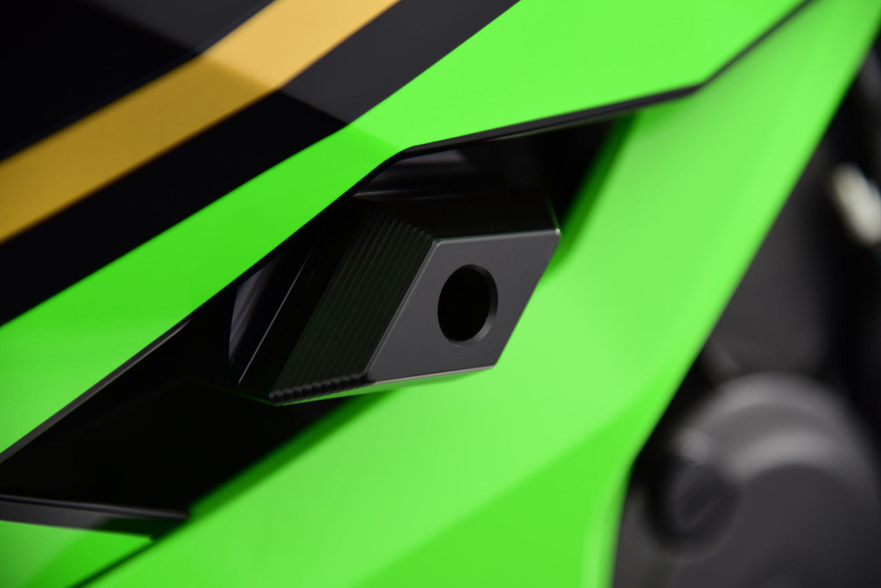 Graves Frame Sliders Kawasaki Ninja 400 2018-2023 + Ninja 500 2024 +