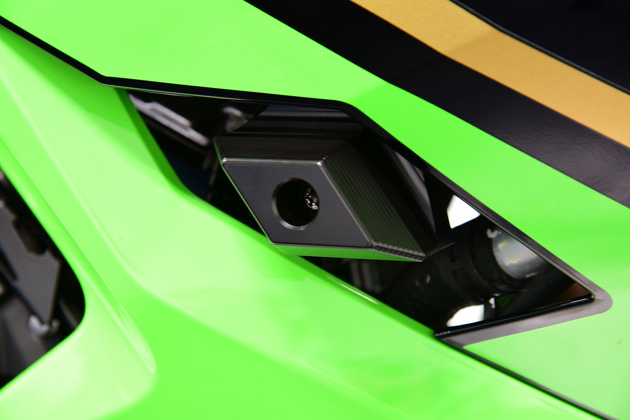 Graves Frame Sliders Kawasaki Ninja 400 2018-2023 + Ninja 500 2024 +