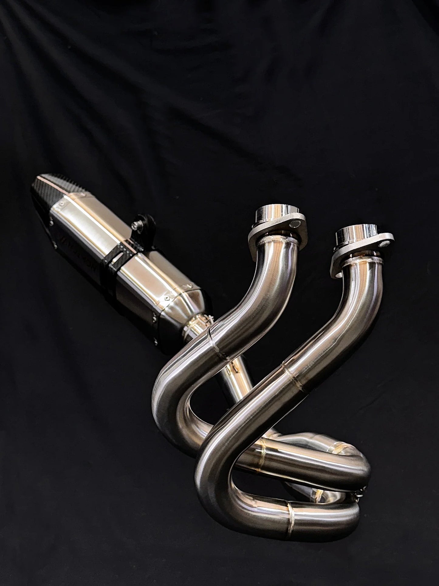 Vandemon Stainless Steel Exhaust System Kawasaki Z650 & Ninja 650 2017-2025