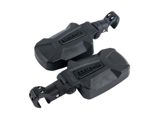 Seizmik Mirror Pursuit Side View (Pair ? Cast Aluminum) ? Adjustable Clamp - Adventure Parts