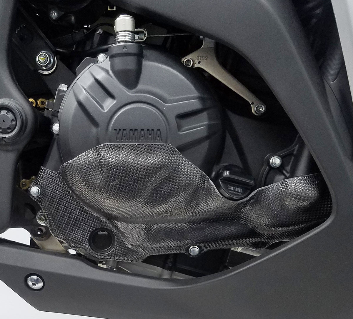 Graves Carbon and Kevlar Moto America approved Right Side Clutch Case Cover Yamaha YZF-R3 2015-2019