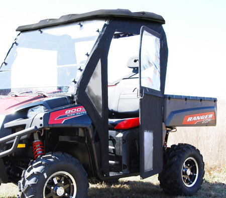 Seizmik Framed Door Kit – Polaris Full Size Round Tube Ranger - Adventure Parts