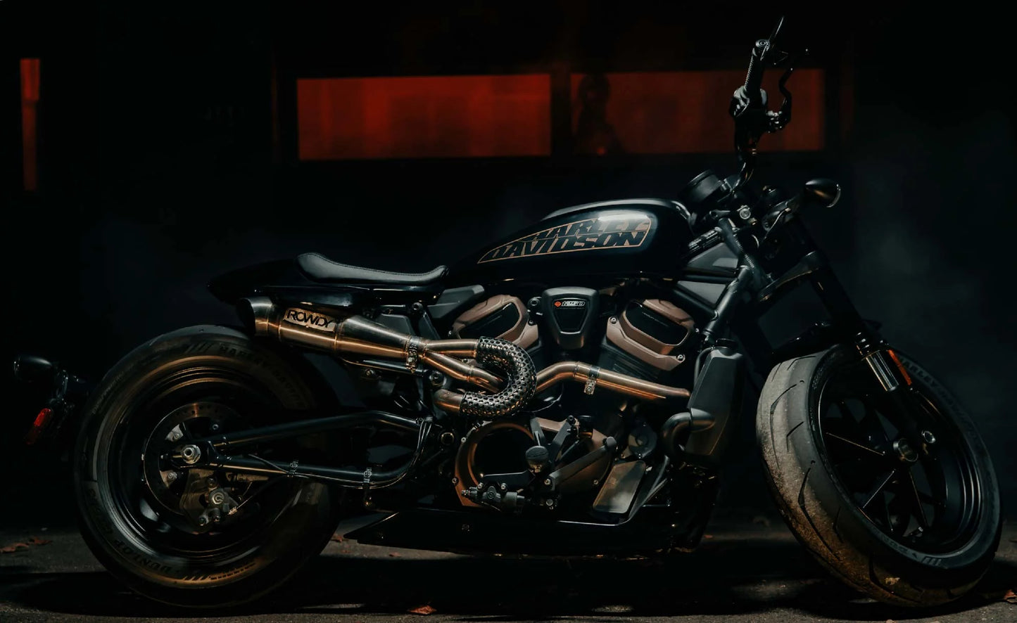 Rowdy Full Exhaust System Harley Davidson Sportster S RH1250 2021-2024