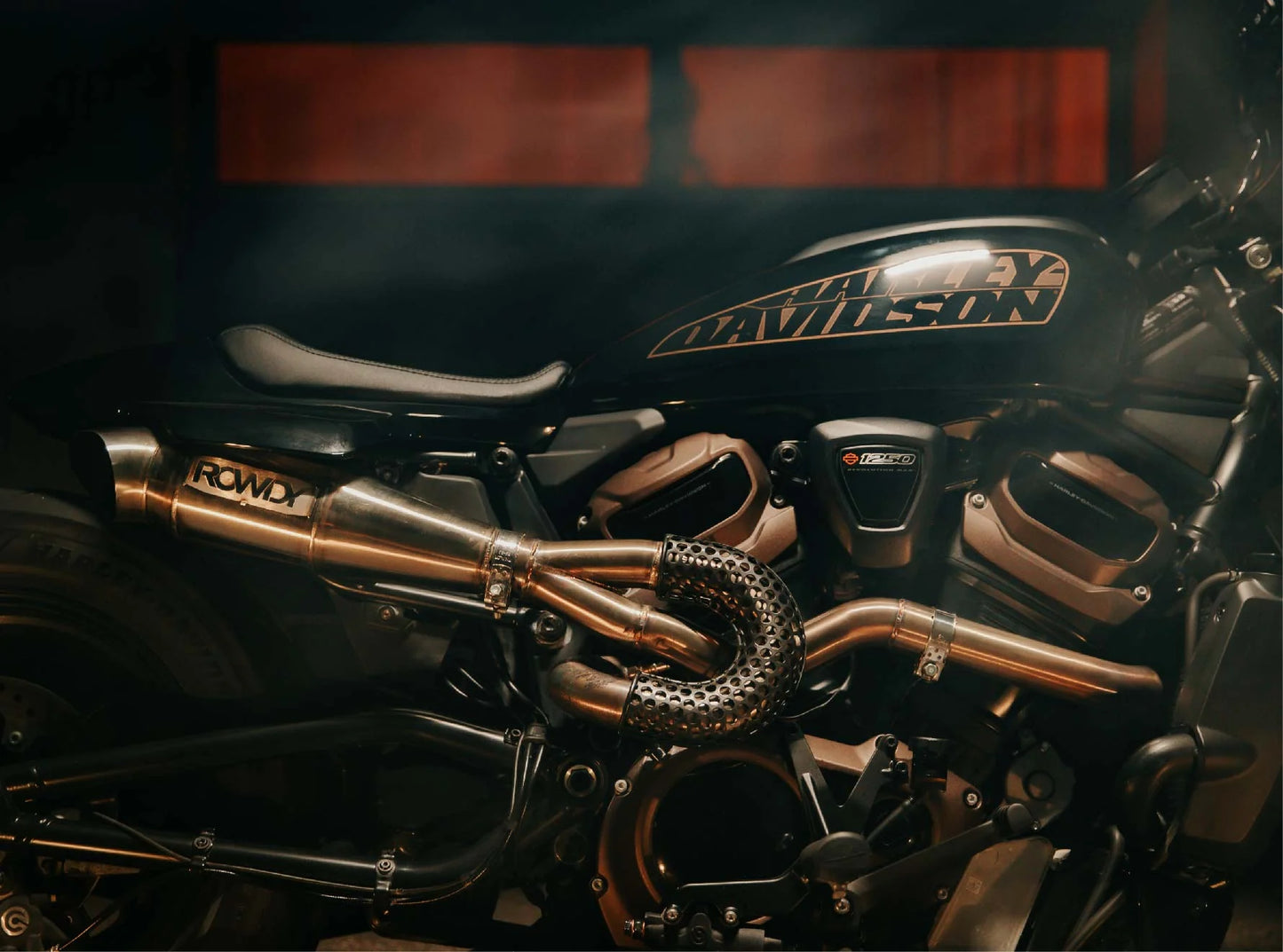 Rowdy Full Exhaust System Harley Davidson Sportster S RH1250 2021-2024