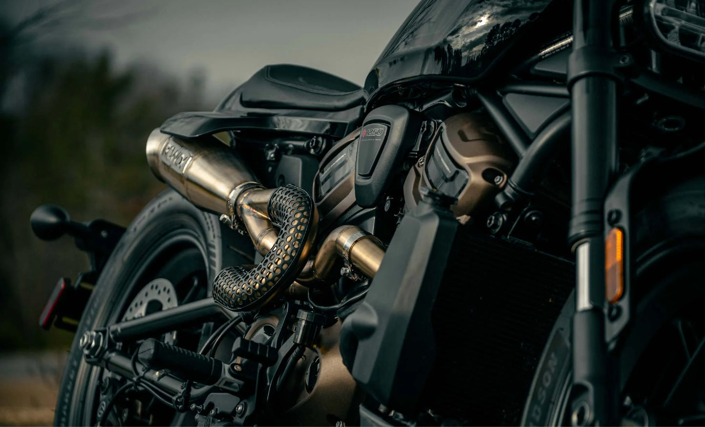 Rowdy Full Exhaust System Harley Davidson Sportster S RH1250 2021-2024