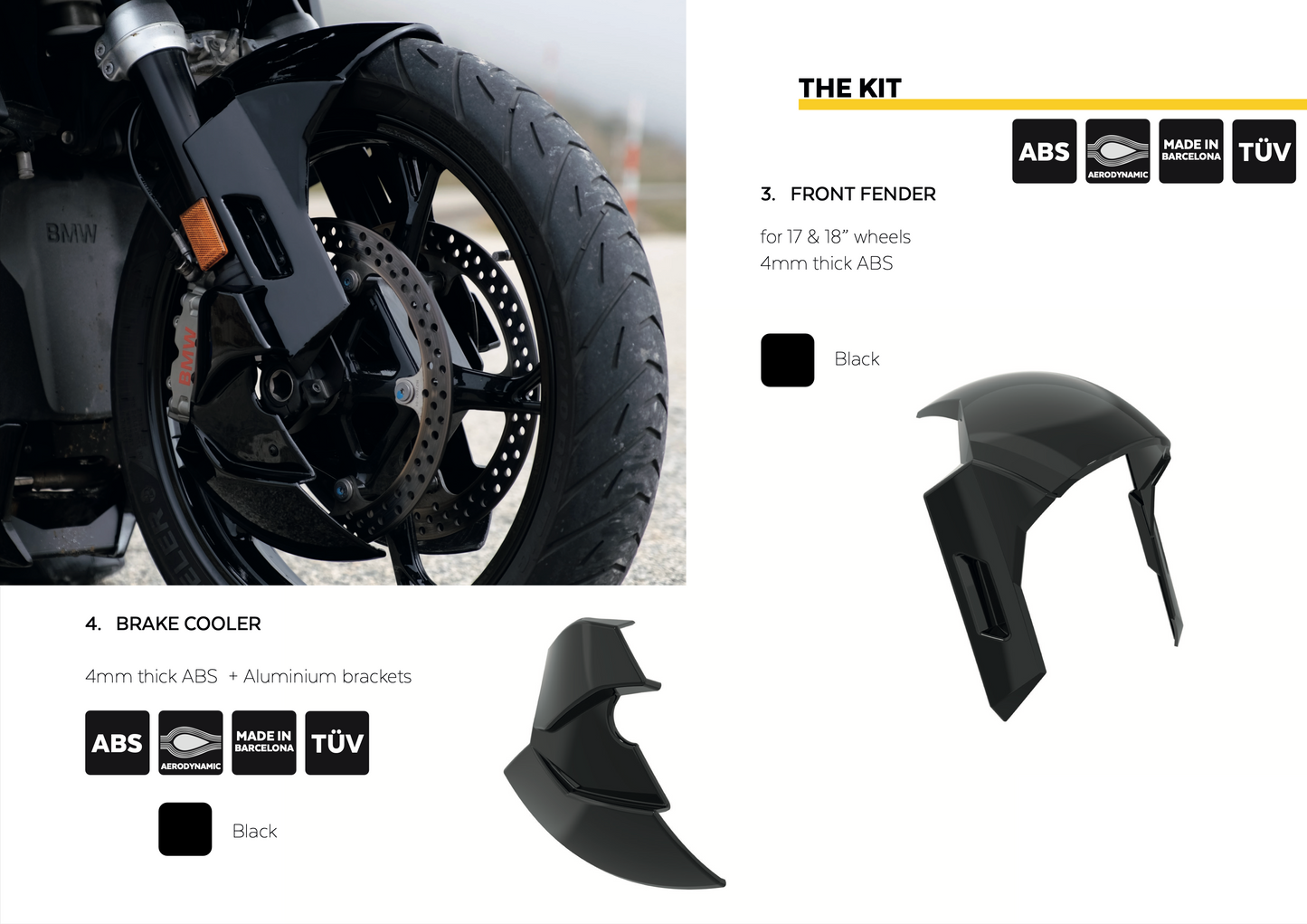 Puig Pista Kit BMW R1300GS - Adventure Parts