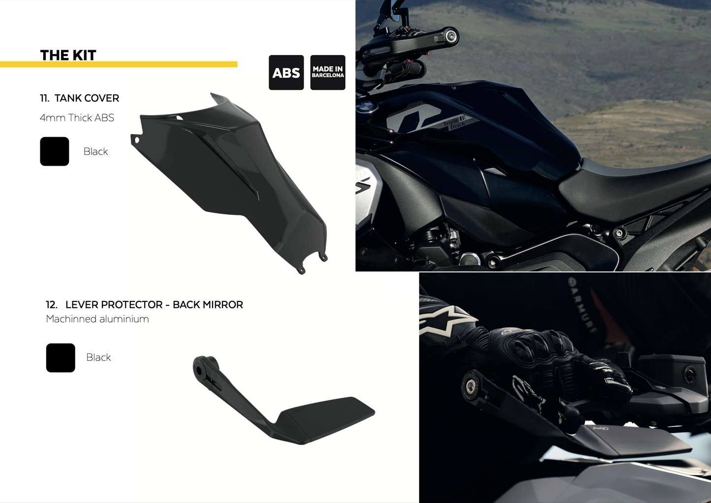 Puig Pista Kit BMW R1300GS - Adventure Parts