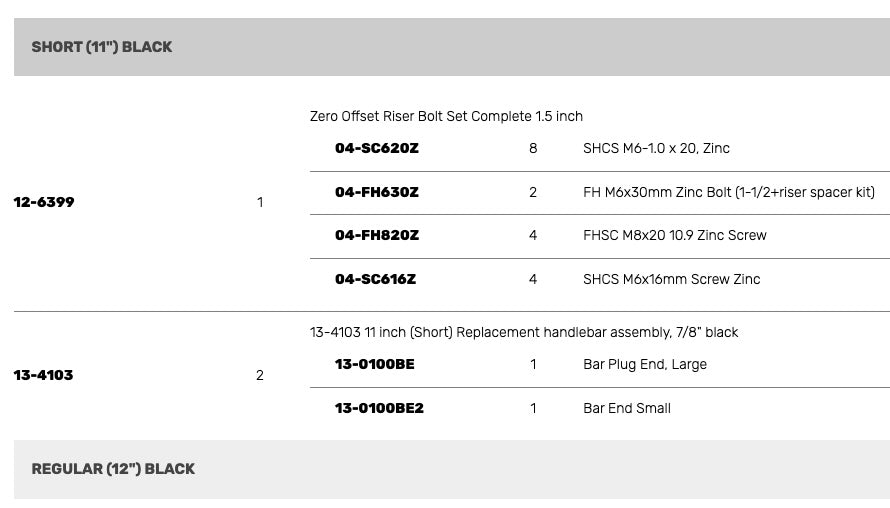 Woodcraft 1.5" Zero Offset Riser 47mm Clipons Yamaha YZF-R3 2019-2025 - Adventure Parts